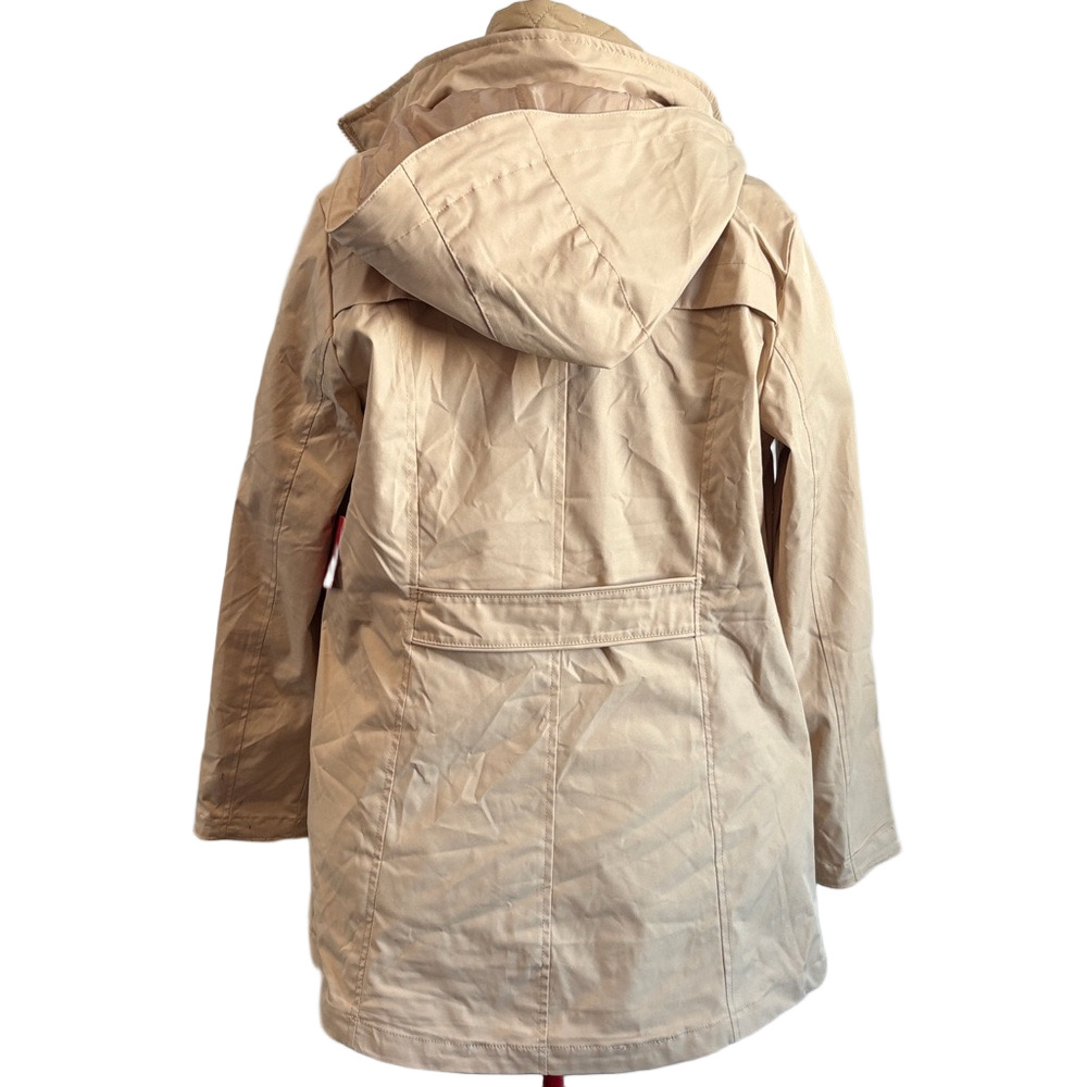 Lands' End Beige 3 in 1 Ski & Snow Jacket - Picture 3 of 13